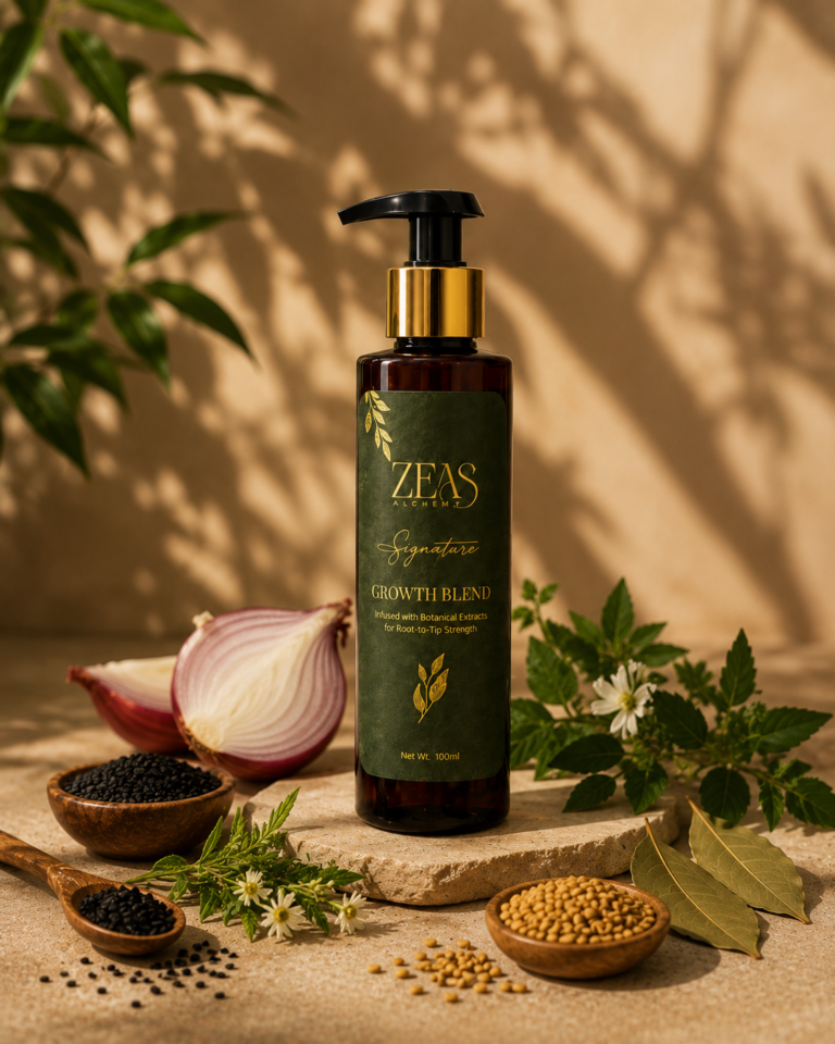 ZEAS Alchemy Herbal Hair Oil 100ml bottle